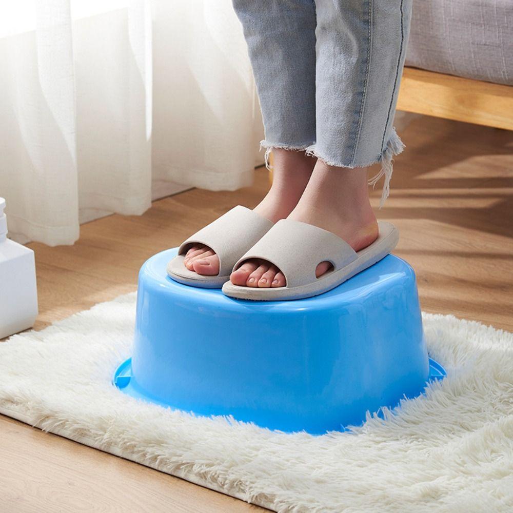 Exfoliating Pedicure Foot Soaking Bathtub Solid Soaking Foot Bucket  for Men and Women
