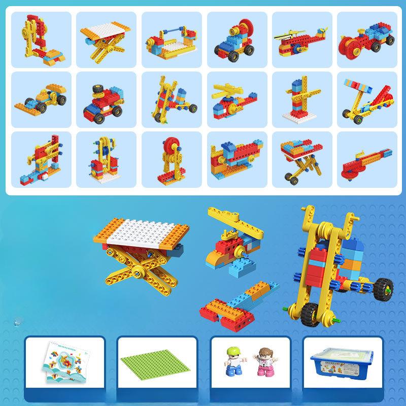 

Электрические строительные блоки для науки и образования Совместимые строительные блоки Сборка своими руками Строительные блоки Крупные частицы Детские развивающие игрушки