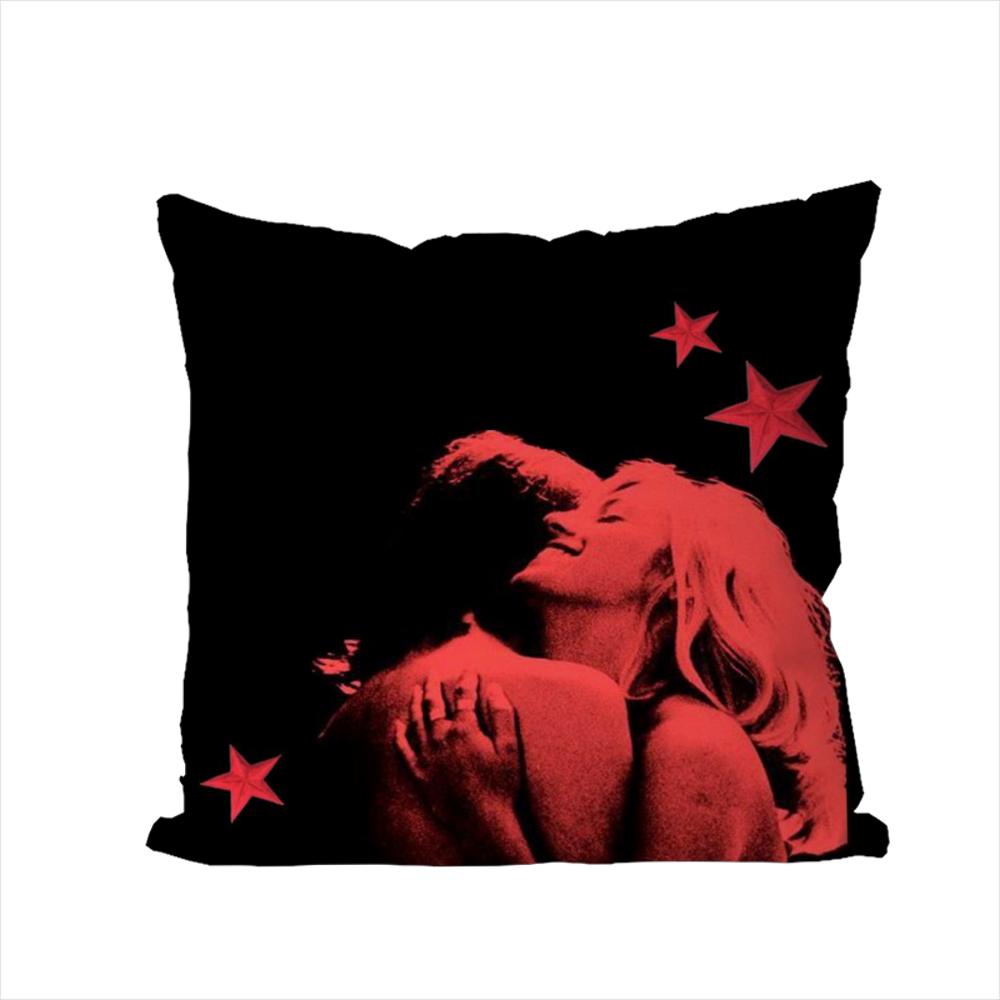 TV Girl Pillow Case For Car Sofa Decorative Home Doublesided Print Plush Square Throw Pillow Cushion Cover