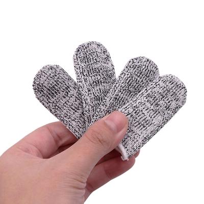 10 pezzi di protezione per le dita, protezione per il pollice, anti-taglio, punta delle dita, manicotto per le dita, protezione flessibile e resistente, fai da te