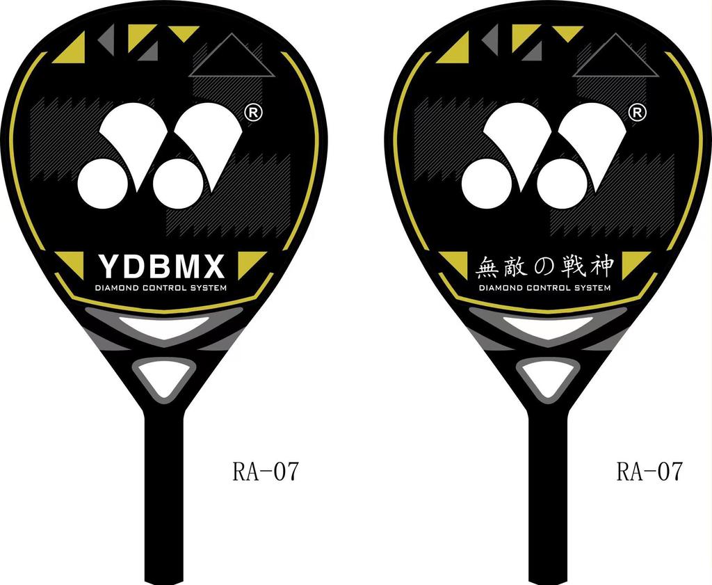 Carbon Strandschläger Carbon Faser Tennisschläger Glasfaser Plattenschläger Kinder Erwachsene Outdoor-Sportarten