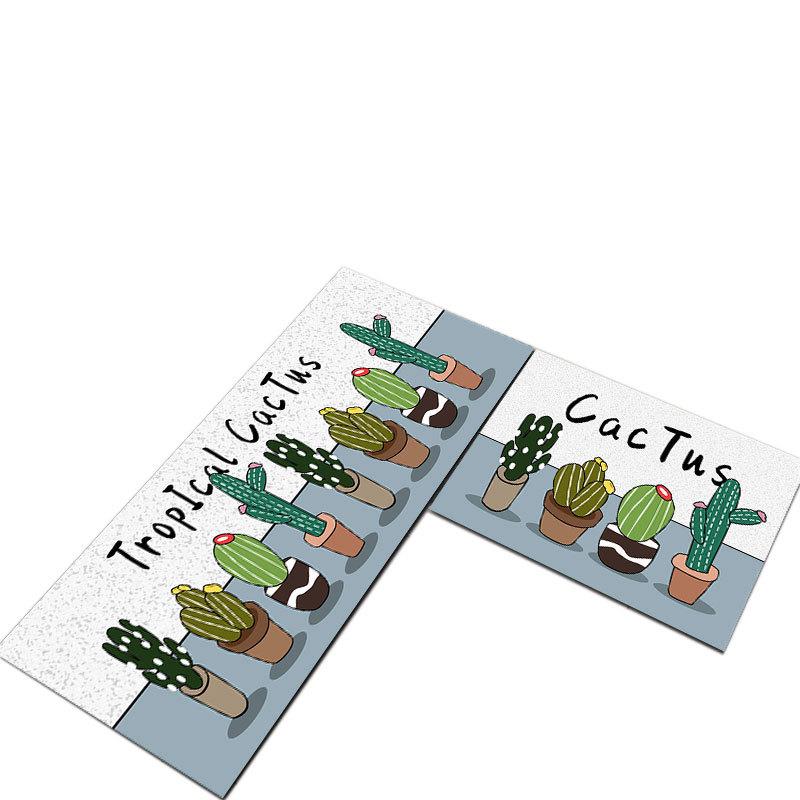 Non-Slip, Waterproof Kitchen Mats: Dirt-Resistant, Washable Floor & Door Mats, Oil-Proof, Absorbent Carpet