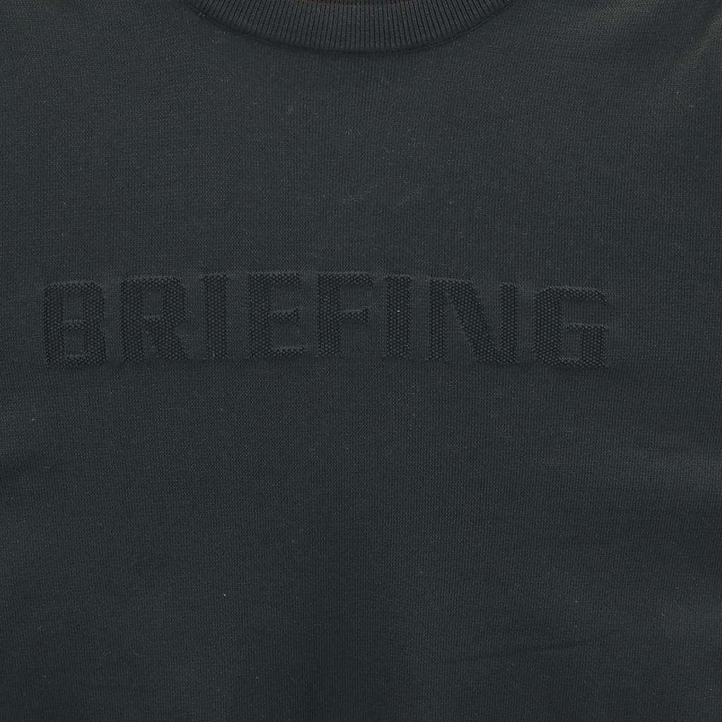Beauty products BRIEFING golf Long sleeve Crew neck knit M black Men's Used