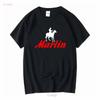 Marlin Gunmaker Logo Guns Firearms Rifles Men's Navy Blue T Shirt S 5XL Long Sleeves Vintage Washed Breathable Comfortable