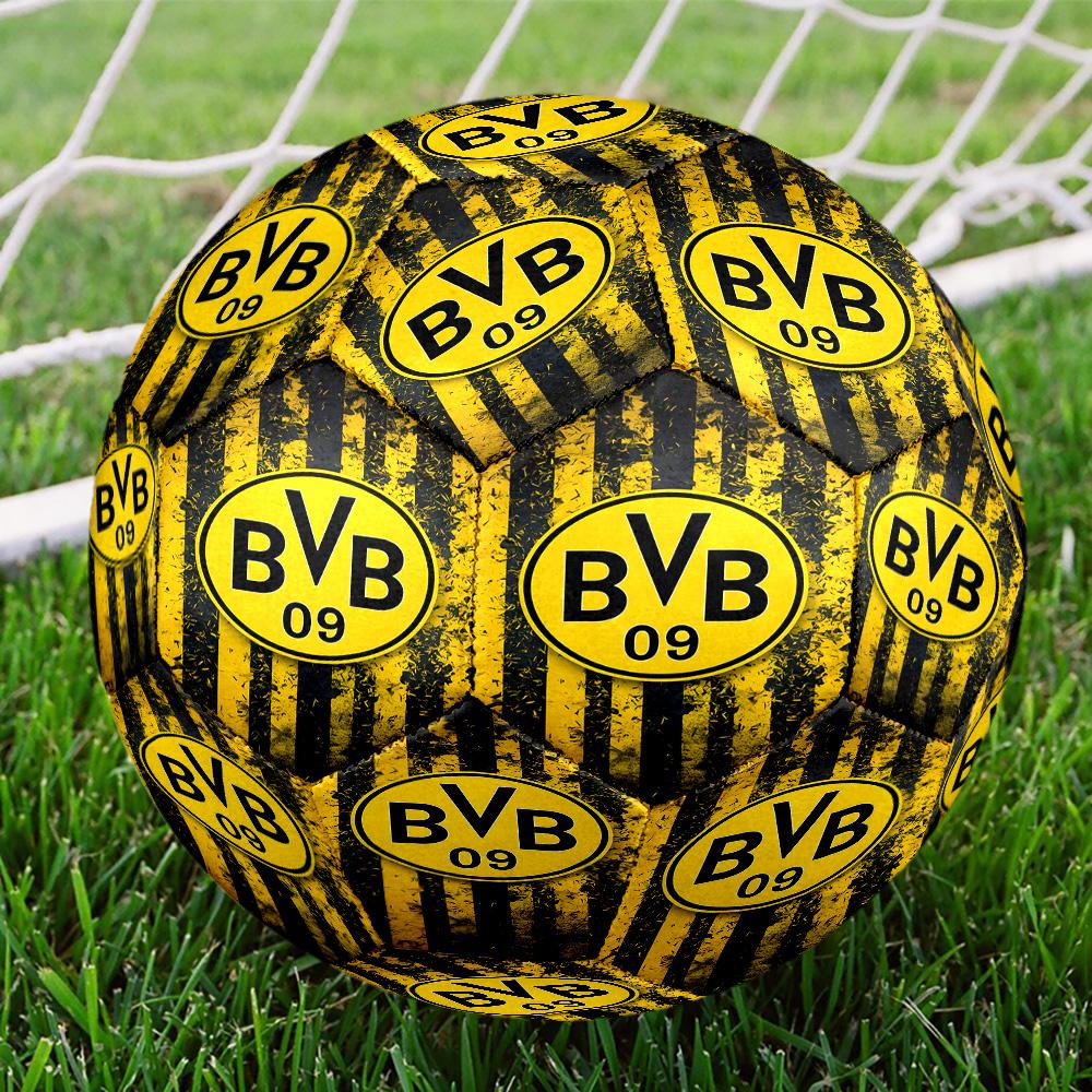 Bvb Soccer Ball Design Printed Size 5 Soccer Balls, High-Quality, Anti-Slip, Protective Football, A Unique Gift , Birthdays, Christmas Gifts