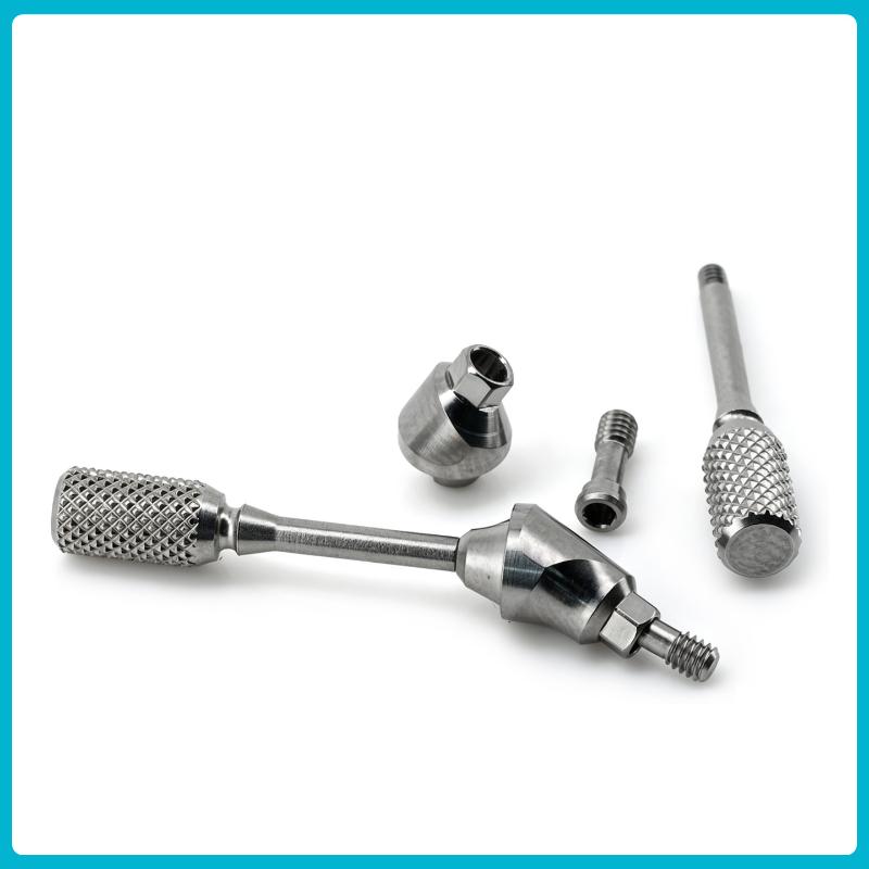 New Biotechnology Dental Implant Bench Kit Scanbody Multi Unit Titanium Based Simulation Transfer Bone Healing Screw Dent