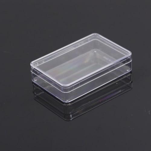 Playing Card Case, Card Game Storage | Clear Case for Playing Cards, Multi-functional Poker Storage Box, Transparent Trading Card Box, Large Capacity