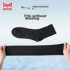 MIIOW 10 Pairs Men's Socks, Summer Thin Style, Durable, Loose-Top, Breathable, Non-Constricting, Mid-Calf Business Silk Socks