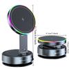 K3 vacuum magnetic car phone holder wireless rechargeable live streaming cooling phone holder suction cup car phone holder.