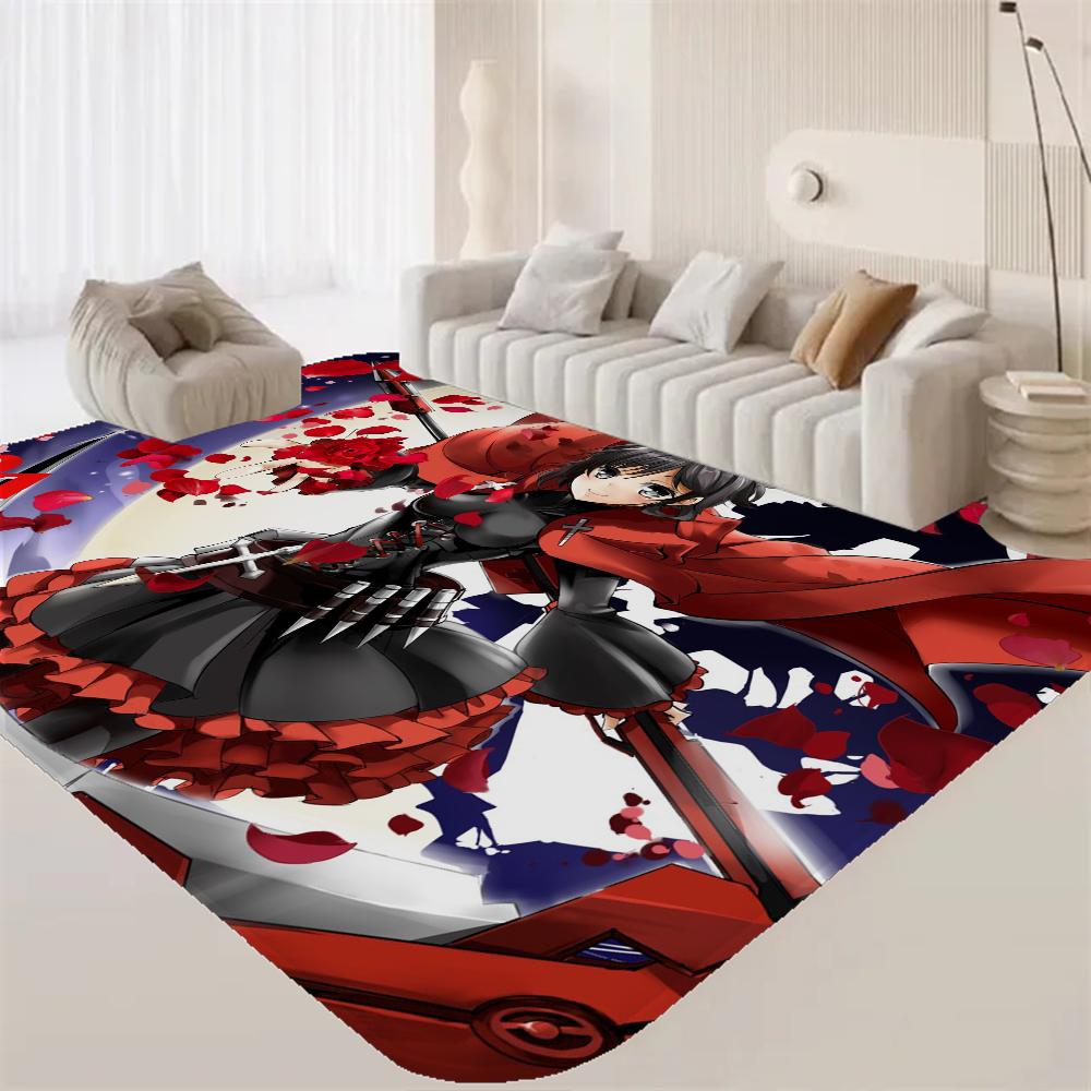 

Anime RWBY Bathroom Mat Soft Anti Skid Doormat for Bedroom Laundry Room House Floor Decor INS Welcome Mat 40x60cm
