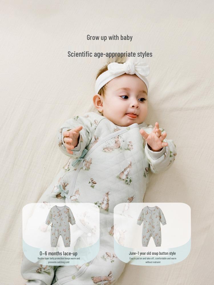 Britischer Baby Stepp-Air-Layer Temperaturregulierender Einteiler für Neugeborene