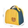 Roztomilý medvídek izolovaná taška na oběd pro ženy na zip, termální krabička na oběd, snídaňová taška, přenosná školní taška na piknik a cestovní jídlo
