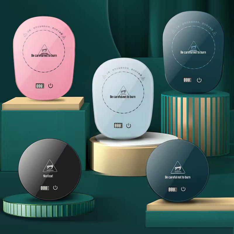 USB-Powered Multi-Speed Temperature Control Cup Warmer for Office & Home