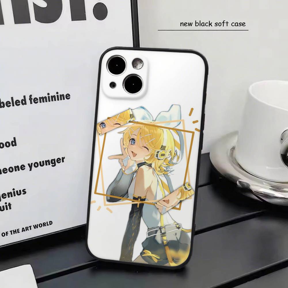 Virtuelle Sängerin K-Kagamine Rin Handyhülle Silikon Weich Für IPhone 17 Air 16 15 14 13 12 11 Plus Pro Max Plus