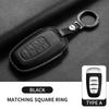 Leather Car Remote Key Case Cover Shell Fob For FAW Hongqi H5 HS5 H9 HS7 H7 L5 HS3 L9 E-HS9 E-QM5 LS7 E-HS3 Keychain Accessories