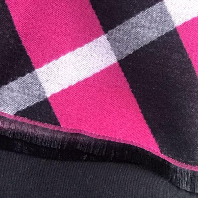 Autumn and Winter New Versatile Tassel Imitation Cashmere Jacquard Scarf Women's High-end Scarf Shawl Factory