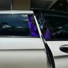 2-Piece Vinyl Cool Wolf Decal Animal Theme B-pillar Glossy Car Sticker for Vehicle Decor