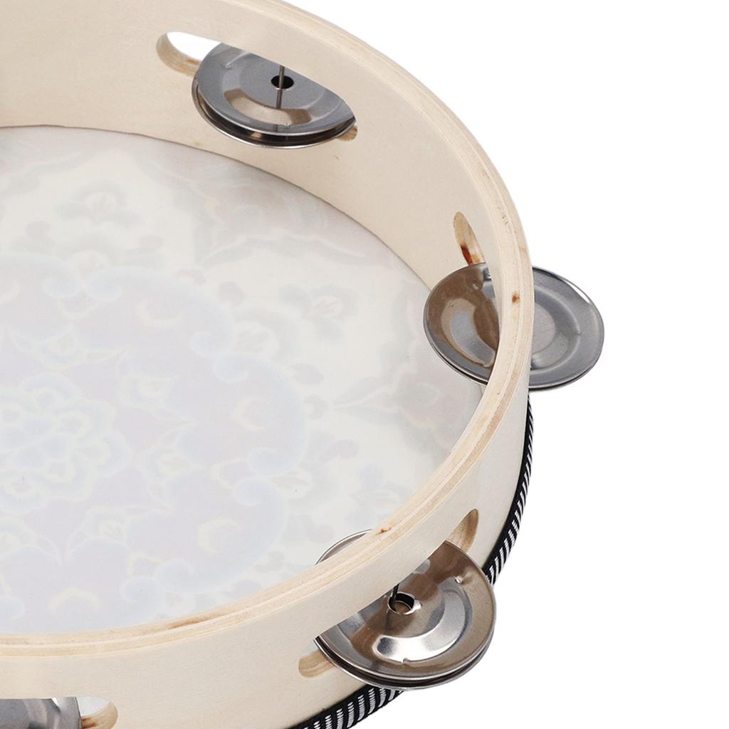 Tamboerijn Kinderen Volwassenen Hand Drum Muziek Educatief Percussie Instrument 8in voor KTV Party