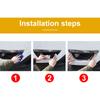For Jeep Compass 2017 2018   ABS Chrome Front Tail Bumper Fog Light Lamp Cover Trim Garnish Molding Accessories