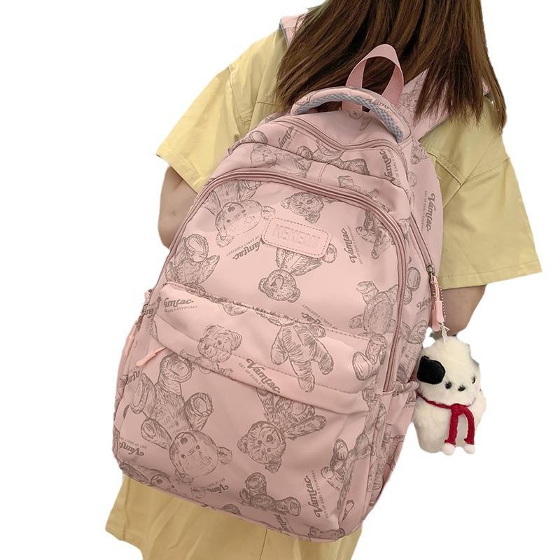 Girls and Children Elementary School Students Cute Bear Middle School Students Junior High School Students Backpack