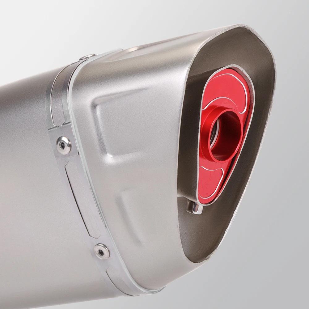 K10 Special Motorcycle Exhaust Muffler with Triangle Tail - Available In Four Colors