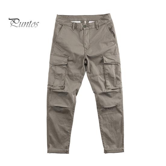 

Мужские брюки-карго, свободные, с застежкой-молнией на пуговицы, однотонные, в уличном стиле, с прямыми карманами, для путешествий и активного отдыха L серый
