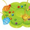 1 Set Bee Bean Picking Fishing Game Magnetic Bead Catcher Tabletop Game with Headband