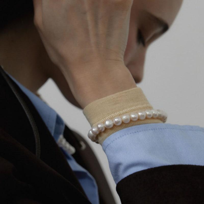 LOVE ME MONSTER Natural Pearl Bracelet (L243MBC020)