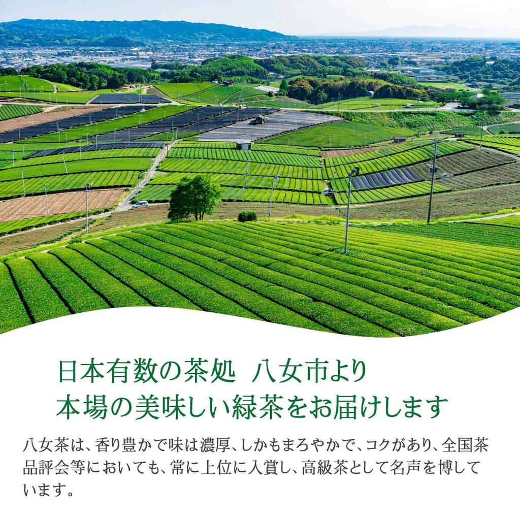 Yamecha, Fukuoka Prefecture, Deep-Steamed SenchaGreen Tea, First Harvest, Premium Quality, 100g, Deep-Steamed First Harvest (2 Bags)