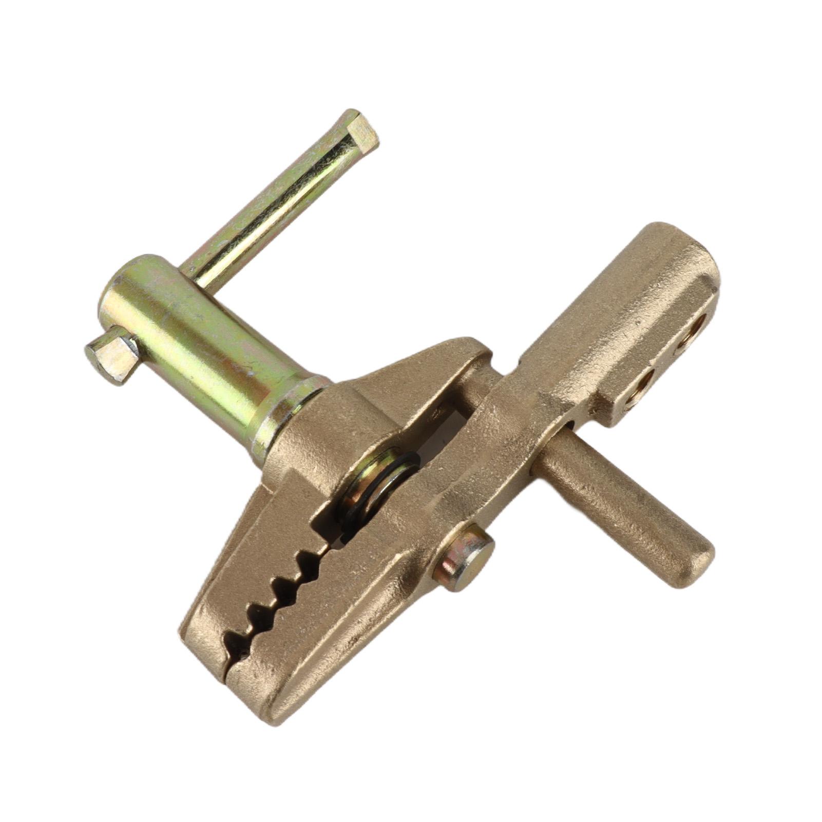 Heavy Duty 600A Messing Las Aardingskabelklem voor Lasapparatuur (Geheel messing)