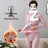 Women's Warm Fleece Set for Mid-Aged and Elderly: Cozy Winter Underwear for Mothers and Grandmothers