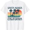 Santa Monica California Summer Vacation Vintage Men Women Kids T-Shirt
