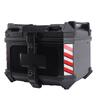 45L Motorcycle Top Box ABS Waterproof with Safety Lock Universal Fit Top Case for Helmet Luggage