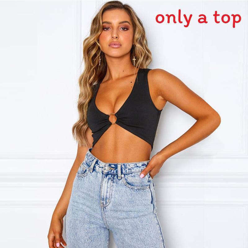 Summer Womens Sleeveless Crop Top With Hollow Out Design For Streetwear Fashion