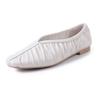 Fashion 2025 New Spring Autumn Women Flats Roman Style Retro Soft Shoes Fashion Casual Shallow Mouth Square Toe Comfy Women FFlat Shoes