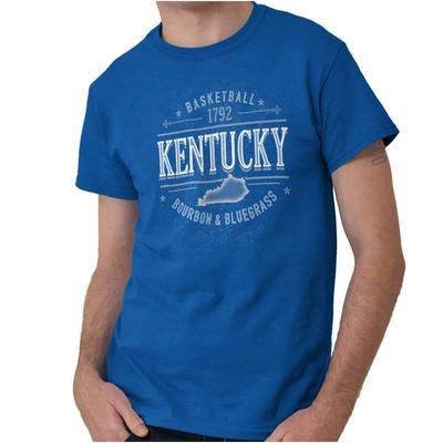 Kentucky Bourbon Bluegrass KY Souvenir Geschenk Damen oder Herren Rundhals T-Shirt Tee
