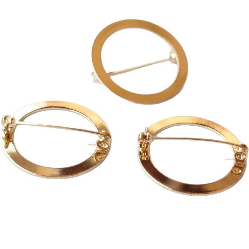 14K Gold Filled Brosche Anstecknadel Rückseite: DIY Schmuckstickerei, Häkel- & Blumenaccessoires