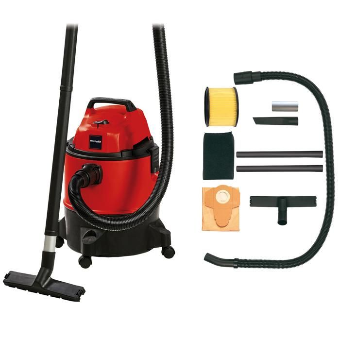 Einhell Wet and Dry Vacuum Cleaner TC-VC 1825 (1250 W, 25L Tank, Comes with Accessories)