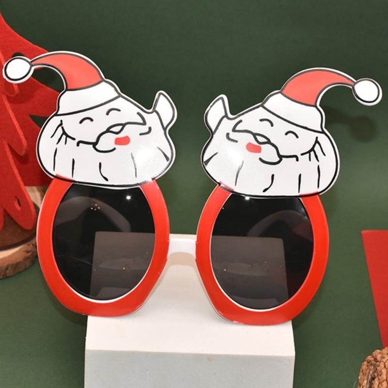 Merry Christmas Glasses Frame Christmas Costume Eyeglasses Christmas Sunglasses Kid Adult Christmas Party Favors Supply
