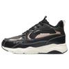 New LiNing Cushioning Warm Mid Top Running Shoes Men's Black Apricot AGCQ349-2