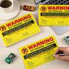 100 Parking Violation Stickers 5 x 8 Please Move This Vehicle to Avoid Towing Parking Violation Notice Tow Stickers Car Vehicle Private Adhesive Car