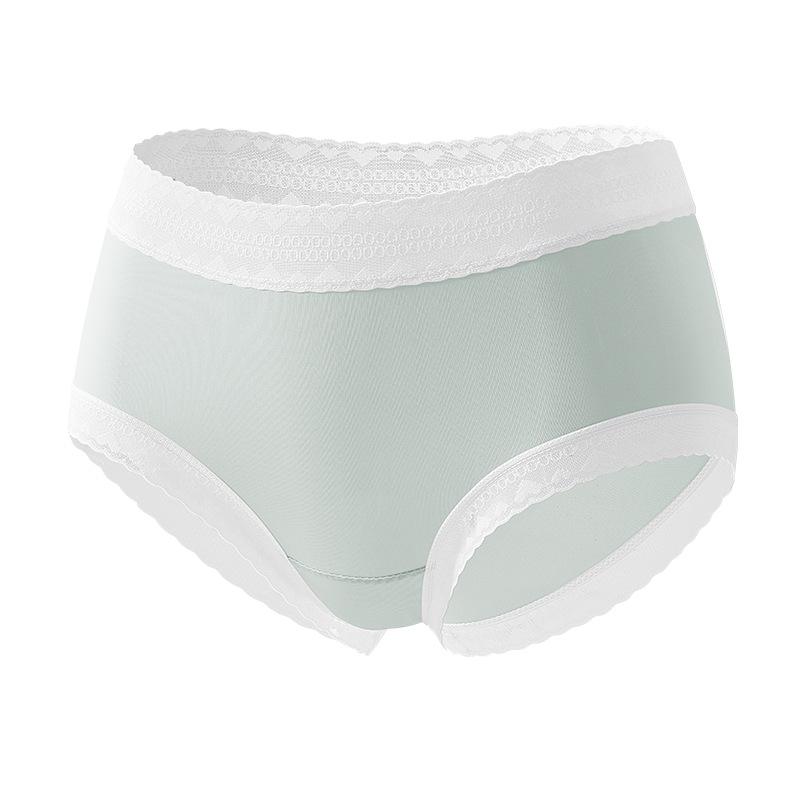 Women's Summer Ultra Thin Ice Silk Antibacterial Comfortable Breathable Cool Quick Dry Waist Triangle Briefs