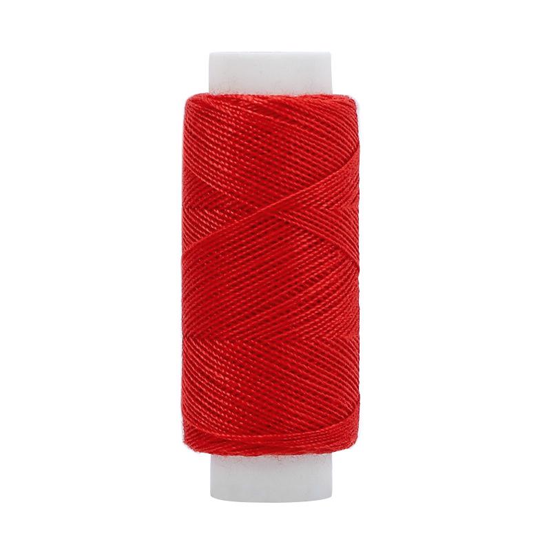 High-Quality Black & White Polyester Sewing Thread Rolls
