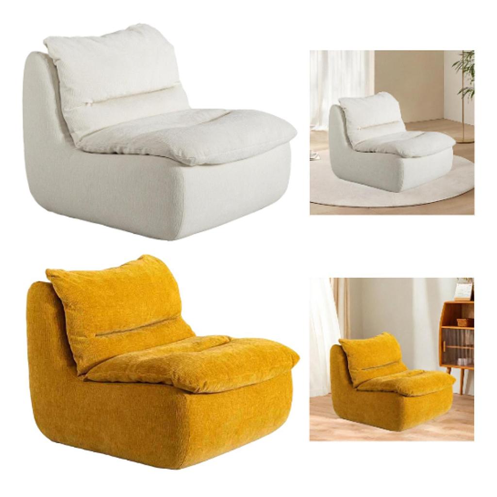 Floor Lounge Sofa Accent Couch Home Decor Fireside Chair Leisure Lazy Couch for Office Furniture Dorm Room Apartment Living Room