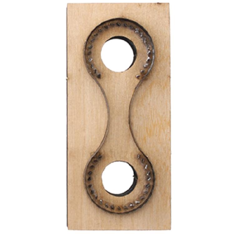 Professionelle Leder-Schneidwerkzeugform für Schmuckherstellung und Handwerk