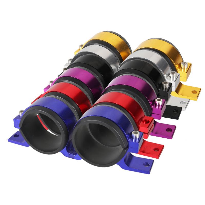 JKdreamer Dual Twin Fuel Pump Mount Bracket 60MM Fuel Filter Clamp 60mm Cradle For Car Modified TK-CA747K2
