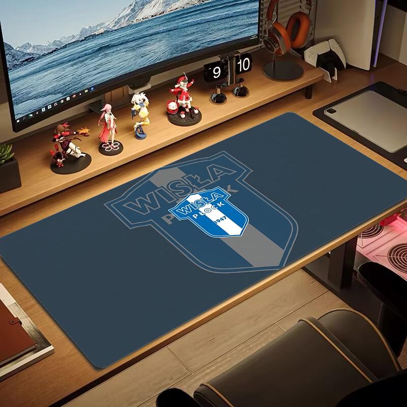 Wisa Pock Mauspad Großes Gaming Tischkissen Rutschfest Laptop Tablet Großes Mauspade XXL Matte Mini PC Spielmatte Mit Verriegelter Kante