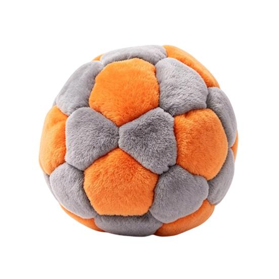 Soccer Sandbags, Soft Plush Football Sack with Spiral Fill, Portable Stress Relief Toy for Kids Adults for Outdoor Fun Foot Coordination Training