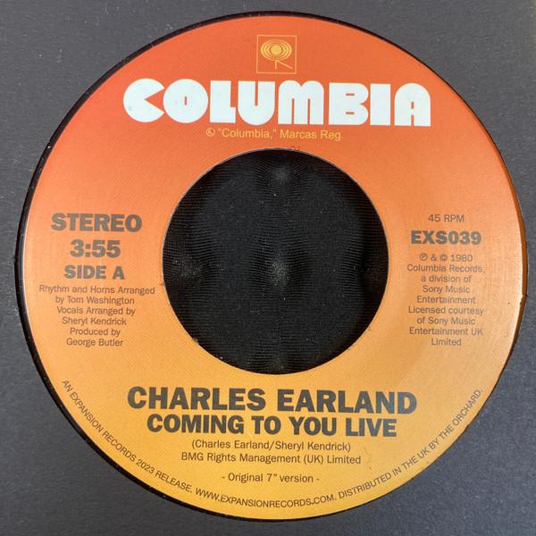 

7inch Record CHARLES EARLAND - Coming To You Live EXS039 Columbia 2023 UK Soul/Funk