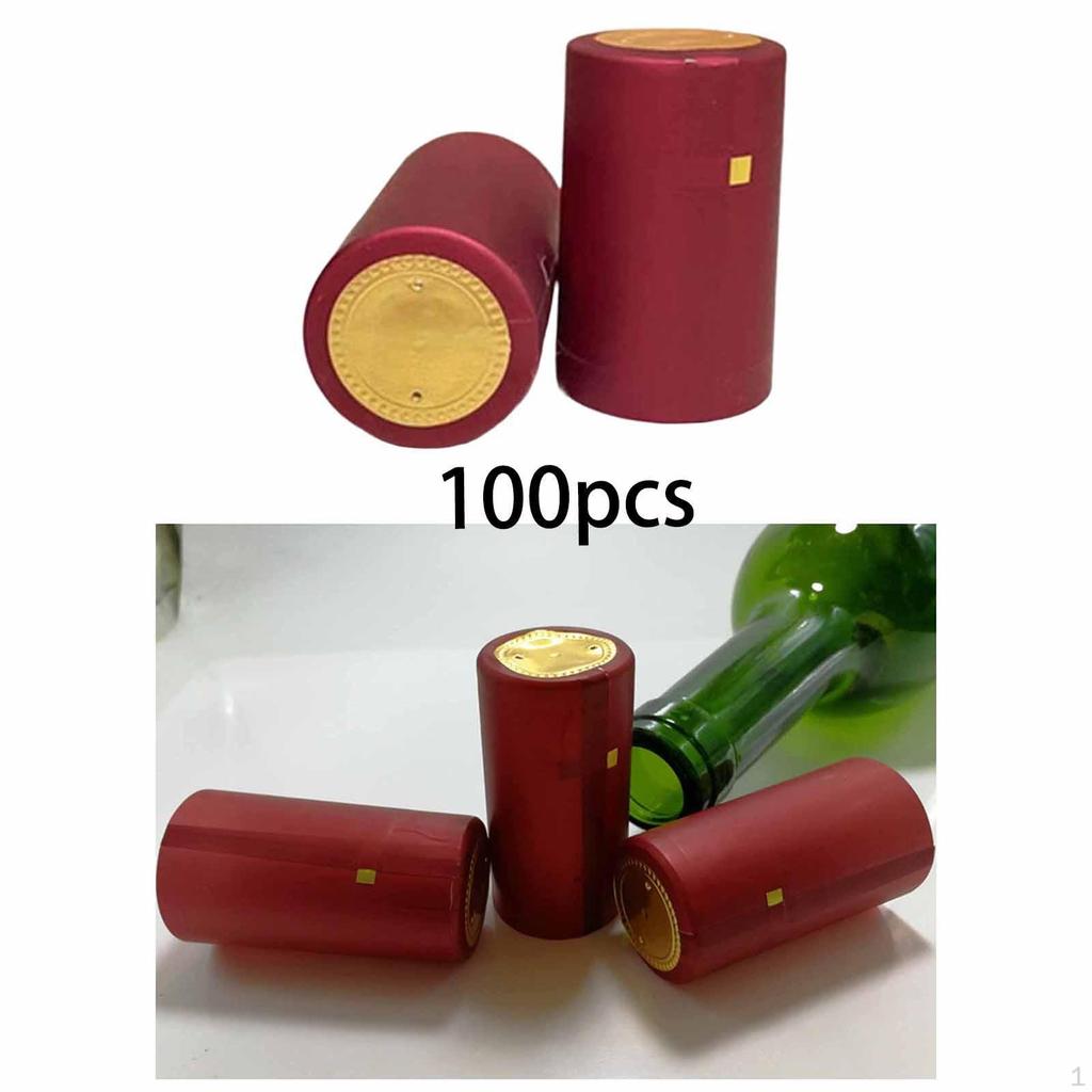 100 Bottle , Protector Sleeves, DIY Accessories, Shrink Wraps for Crafting